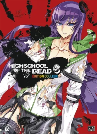 Couverture du manga Highschool of the dead Tome 6