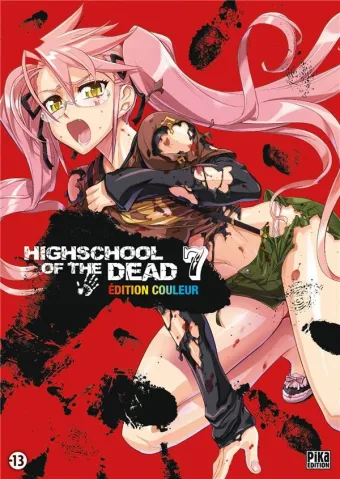 Couverture du manga Highschool of the dead Tome 7