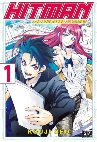 Couverture du manga Hitman – les coulisses du manga Tome 1