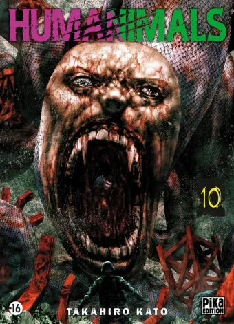 Couverture du manga Humanimals Tome 10