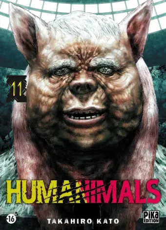 Couverture du manga Humanimals Tome 11