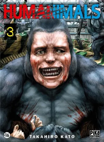 Couverture du manga Humanimals Tome 3