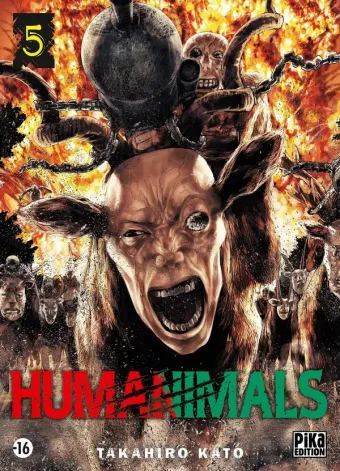 Couverture du manga Humanimals Tome 5