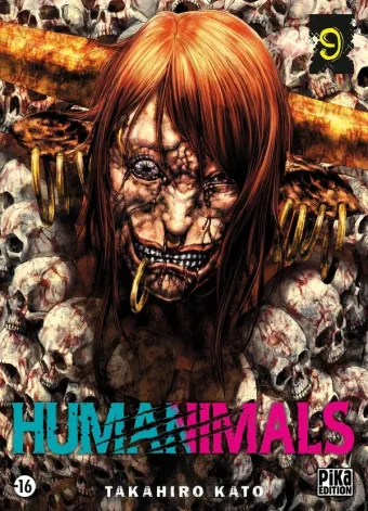 Couverture du manga Humanimals Tome 9