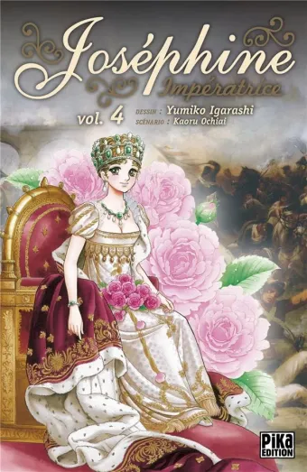 Couverture du manga Joséphine impératrice Tome 4