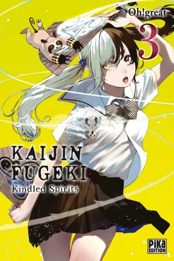 Couverture du manga Kaijin fugeki – kindled spirits Tome 3