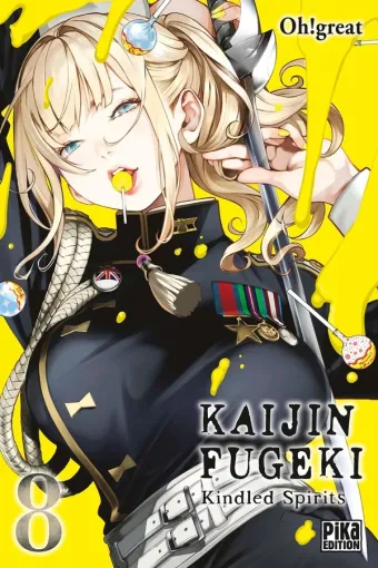 Couverture du manga Kaijin fugeki – kindled spirits Tome 8
