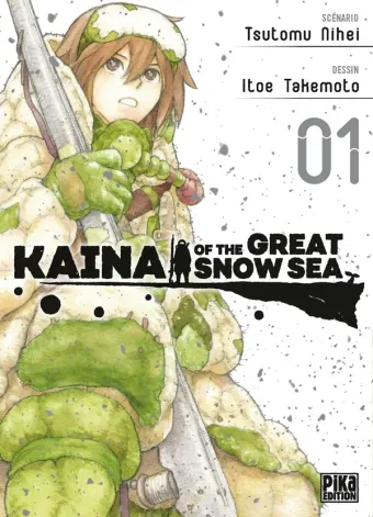 Couverture du manga Kaina of the great snow sea Tome 1