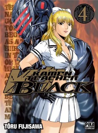 Couverture du manga Kamen teacher black Tome 4