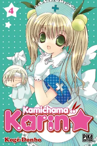 Couverture du manga Kamichama Karin Tome 4