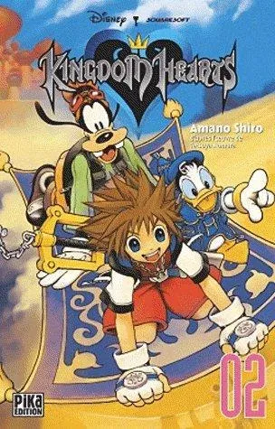 Couverture du manga Kingdom hearts Tome 2