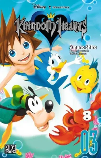 Couverture du manga Kingdom hearts Tome 3