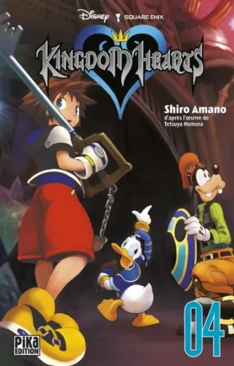 Couverture du manga Kingdom hearts Tome 4