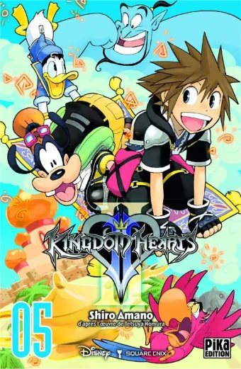 Couverture du manga Kingdom hearts Tome 5