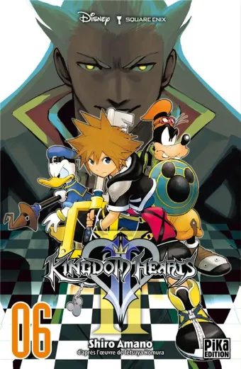 Couverture du manga Kingdom hearts Tome 6