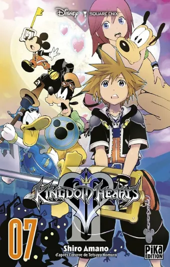 Couverture du manga Kingdom hearts Tome 7