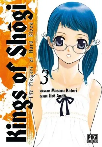 Couverture du manga Kings of shôgi – the flowers of hard blood Tome 3