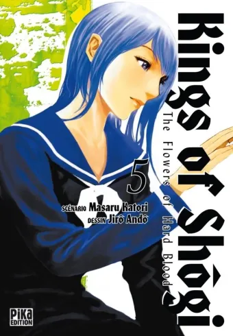 Couverture du manga Kings of shôgi – the flowers of hard blood Tome 5
