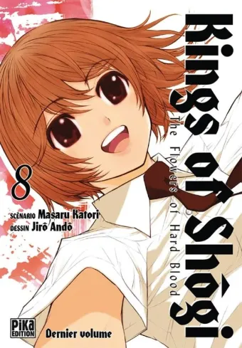 Couverture du manga Kings of shôgi – the flowers of hard blood Tome 8