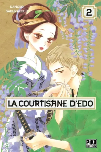 Couverture du manga La courtisane d’Edo Tome 2