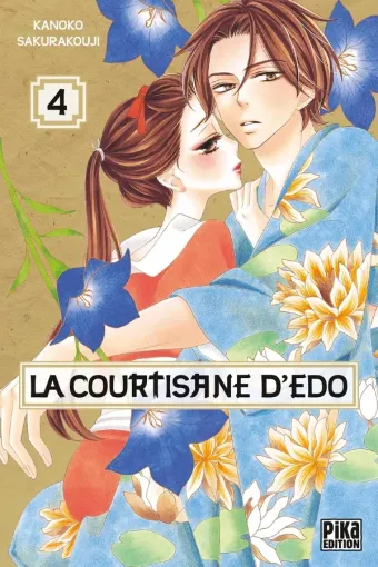 Couverture du manga La courtisane d’Edo Tome 4