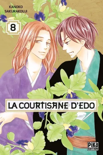 Couverture du manga La courtisane d’Edo Tome 8