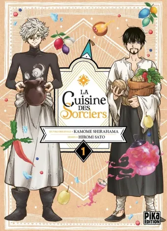 Couverture du manga La cuisine des sorciers Tome 1