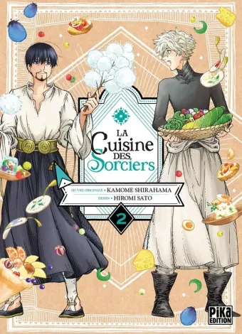 Couverture du manga La cuisine des sorciers Tome 2