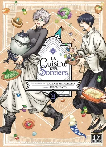 Couverture du manga La cuisine des sorciers Tome 3