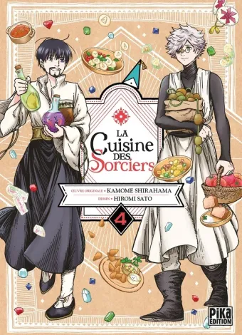 Couverture du manga La cuisine des sorciers Tome 4
