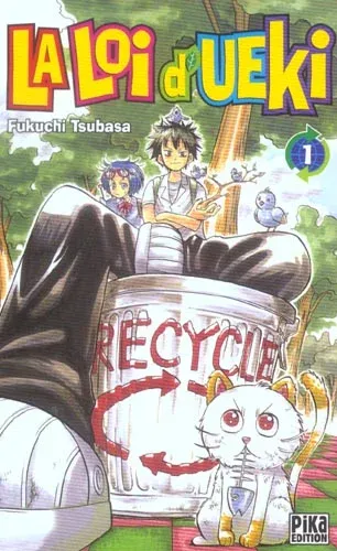 Couverture du manga La loi d’Ueki Tome 1