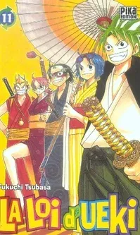 Couverture du manga La loi d’Ueki Tome 11
