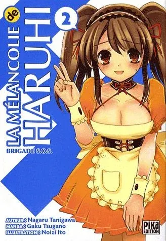Couverture du manga La mélancolie de Haruhi – brigade SOS Tome 2