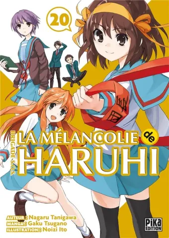Couverture du manga La mélancolie de Haruhi – brigade SOS Tome 20