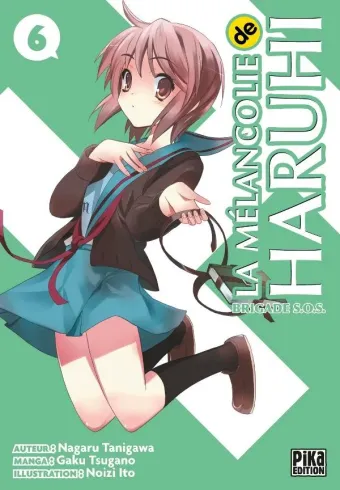 Couverture du manga La mélancolie de Haruhi – brigade SOS Tome 6