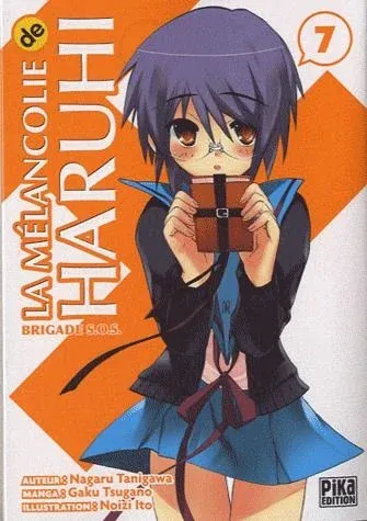 Couverture du manga La mélancolie de Haruhi – brigade SOS Tome 7