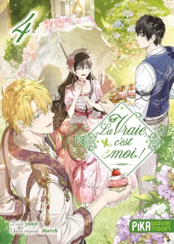 Couverture du manga La vraie, c’est moi ! Tome 4