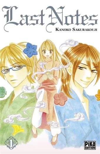 Couverture du manga Last notes Tome 1