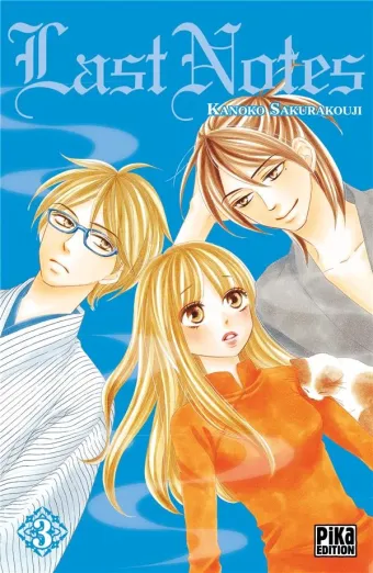 Couverture du manga Last notes Tome 3