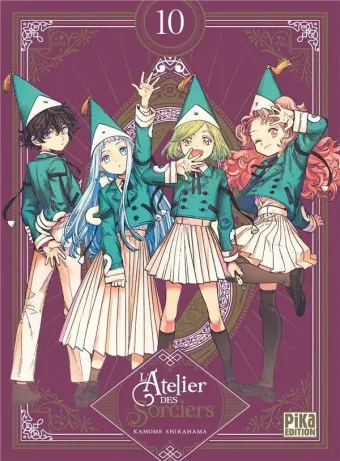 Couverture du manga L’atelier des sorciers Tome 10