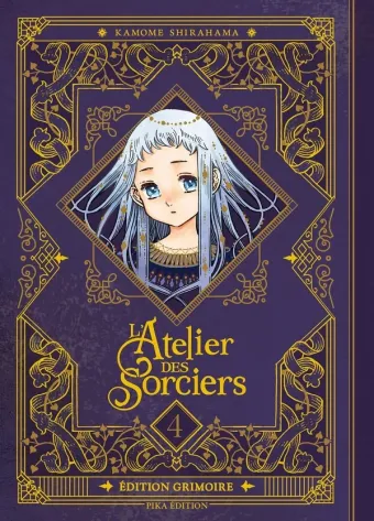 Couverture du manga L’atelier des sorciers Tome 4