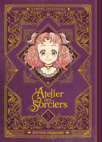 Couverture du manga L’atelier des sorciers Tome 5