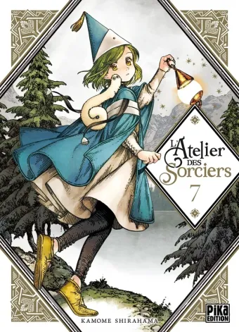 Couverture du manga L’atelier des sorciers Tome 7