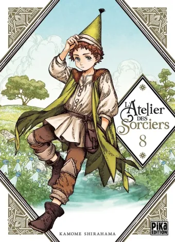 Couverture du manga L’atelier des sorciers Tome 8