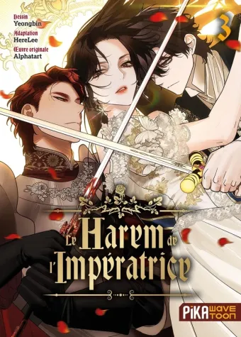 Couverture du manga Le harem de l’impératrice Tome 3