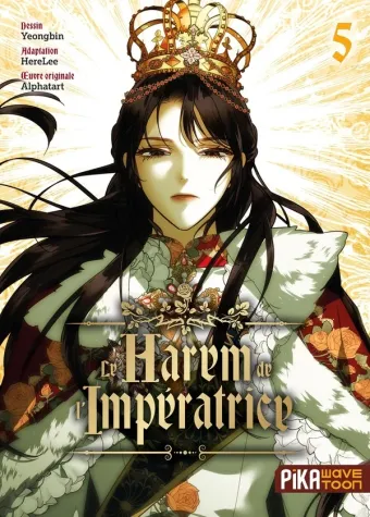Couverture du manga Le harem de l’impératrice Tome 5