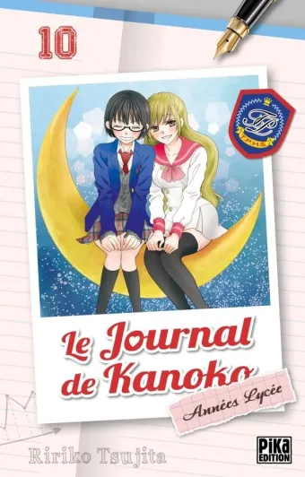 Couverture du manga Le journal de Kanoko – années lycée Tome 10