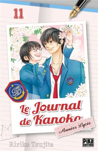Couverture du manga Le journal de Kanoko – années lycée Tome 11