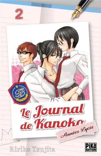 Couverture du manga Le journal de Kanoko – années lycée Tome 2