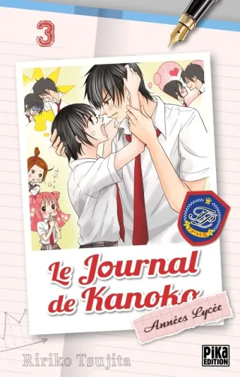 Couverture du manga Le journal de Kanoko – années lycée Tome 3